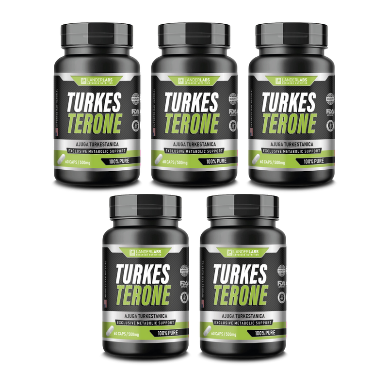 Turkesterone LanderLabs 500mg – 60 cápsulas