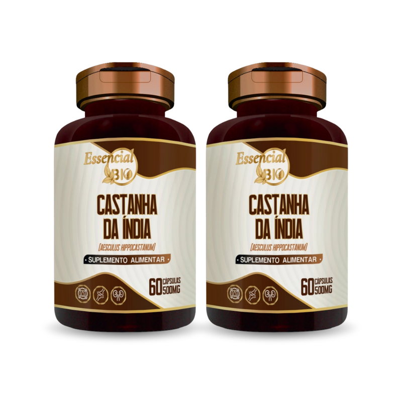 Castanha da Índia Essencial Bio 500mg – 60 cápsulas