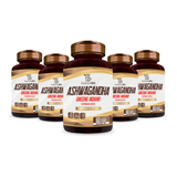 Ashwagandha Essencial Bio 500mg – 60 Cápsulas | Extrato Seco | Ginseng Indiano