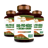 Ora-Pro-Nóbis + Cúrcuma + Gengibre Essencial Bio 500mg – 60 Cápsulas