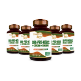 Ora-Pro-Nóbis + Cúrcuma + Gengibre Essencial Bio 500mg – 60 Cápsulas