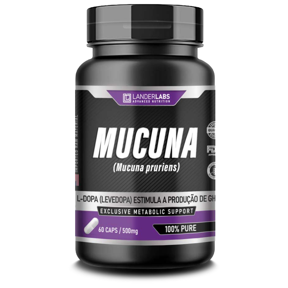 Mucuna LanderLabs 500mg – 60 cápsulas