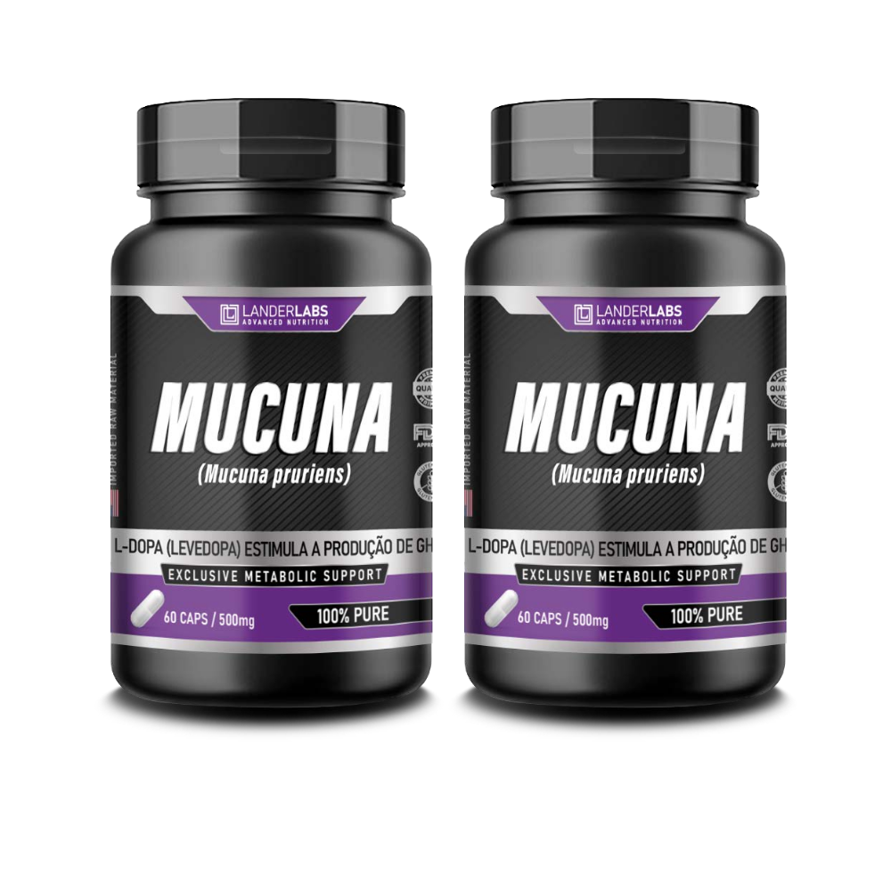 Mucuna LanderLabs 500mg – 60 cápsulas