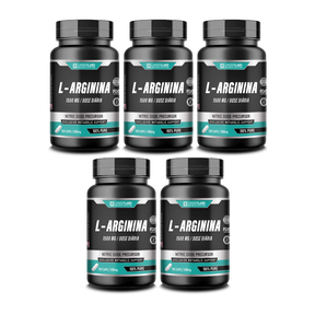 Kit 3 L-Arginina Lander Labs 1500mg – 120 cápsulas