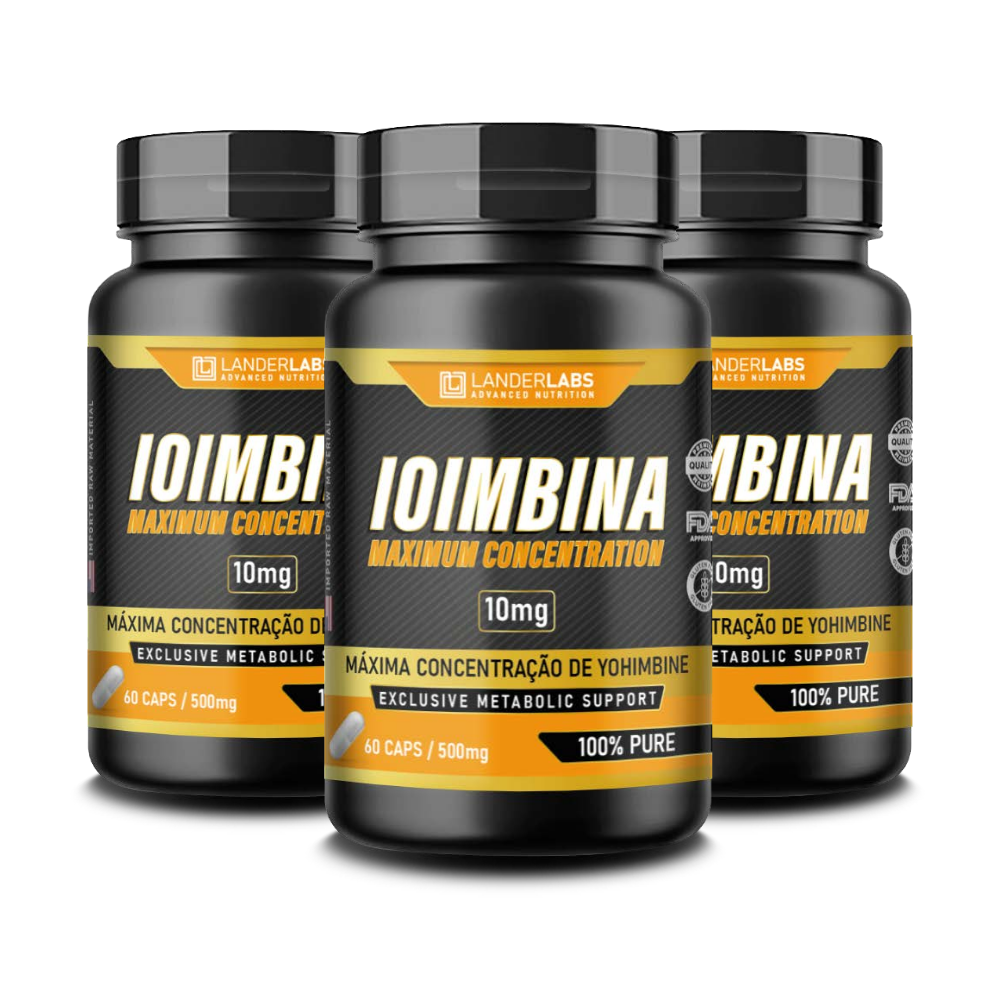 Ioimbina LanderLabs 10mg – 60 cápsulas