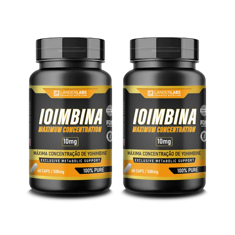 Ioimbina LanderLabs 10mg – 60 cápsulas