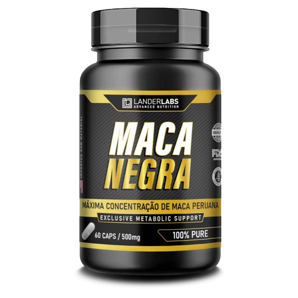 Maca Peruana Negra LanderLabs 500mg – 60 cápsulas