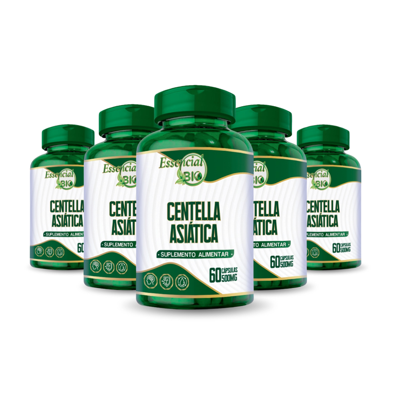 Centella Asiática Essencial Bio 500mg – 60 cápsulas