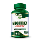 Ginkgo Biloba Extrato Seco 120mg 60 Cápsulas 500mg – Essencial Bio