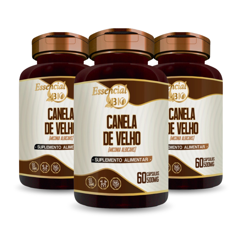 Canela de Velho Essencial Bio 500mg – 60 cápsulas