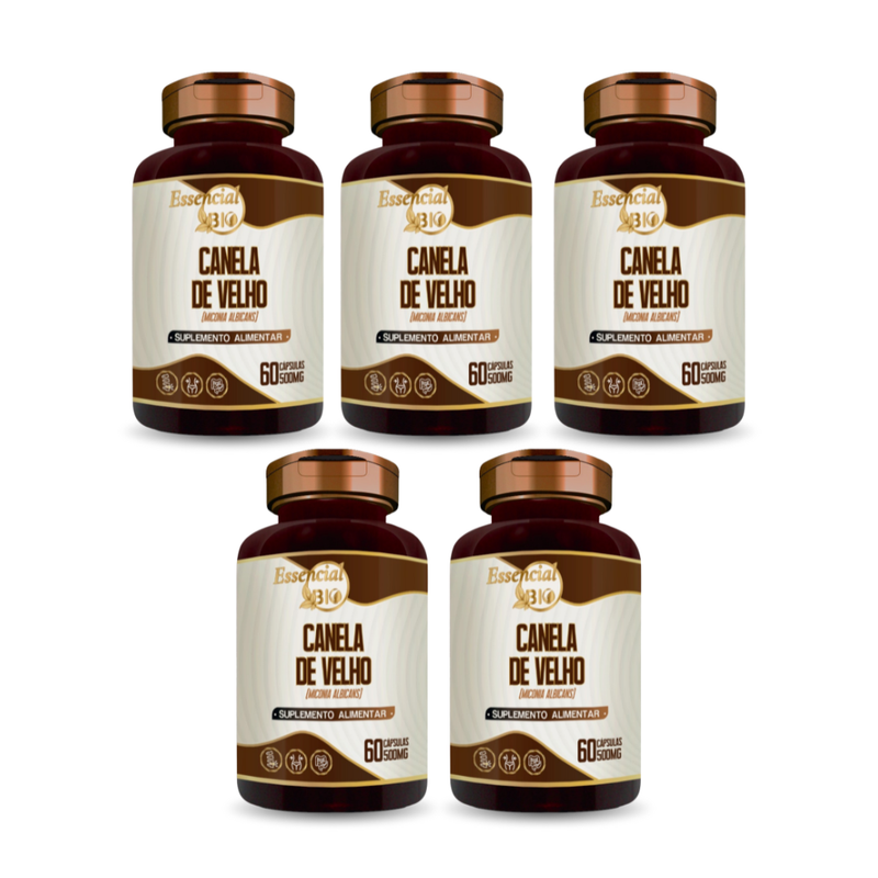 Canela de Velho Essencial Bio 500mg – 60 cápsulas