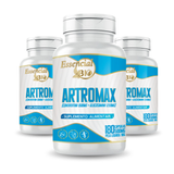 3x Artromax Essencial Bio – 540 Cápsulas | Condroitina 500mg + Glucosamina 1200mg | Suplemento Alimentar